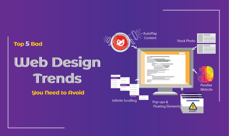 Bad Web Design Trends
