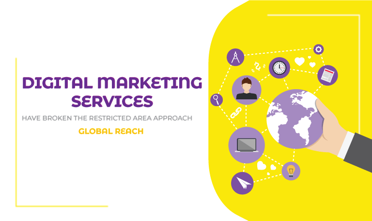 Digital marketing services Global reach
